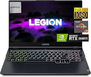 Lenovo Legion 5 RTX 3050Ti Ryzen 7 Gaming Laptop