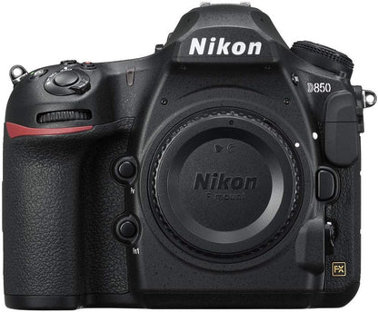 Nikon 1585 D850 Renewed DSLR Bundle: 70-200mm Lens & More
