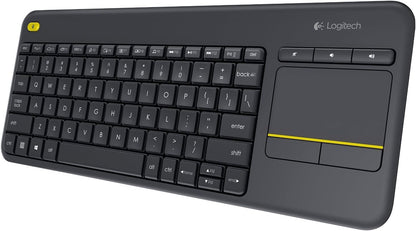 Logitech K400 Plus Wireless Touch Keyboard Renewed
