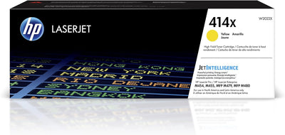 HP W2022X 414X Yellow High-Yield Toner Cartridge