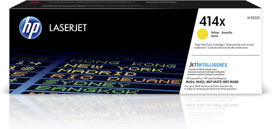 HP W2022X 414X Yellow High-Yield Toner Cartridge