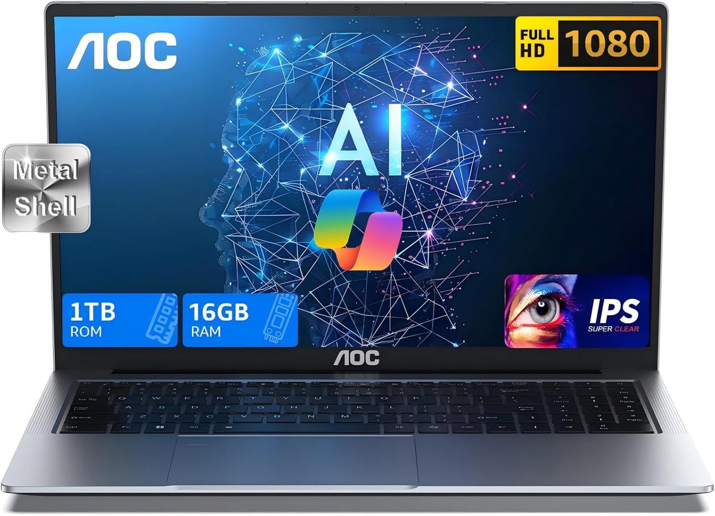AOC MX16 AI Laptop Intel Ultra5 1TB SSD