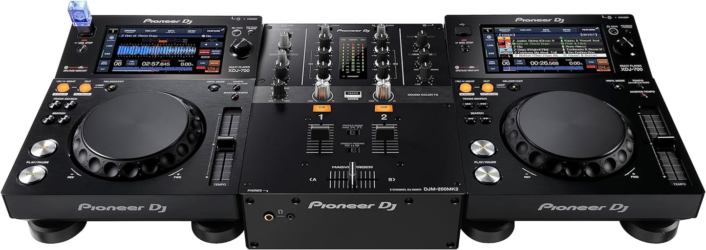 Pioneer DJ DJM250MK2 2-Channel DJ Mixer with Interface