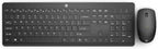 HP 18H24AA Wireless Keyboard and Mouse Combo