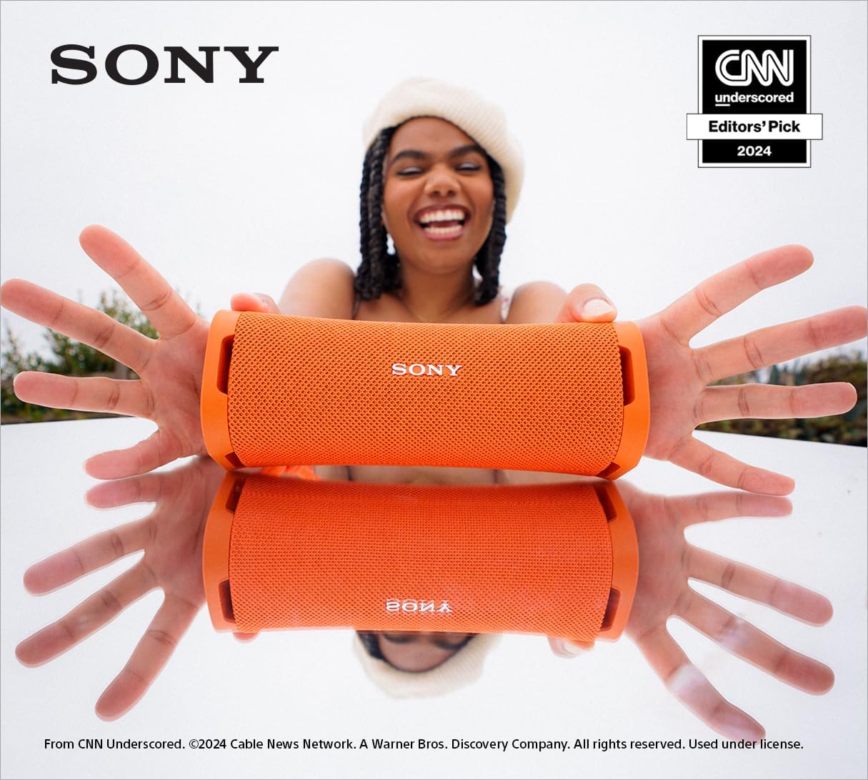 Sony SRSULT10B.UC ULT Field 1 Portable Waterproof Bluetooth Speaker