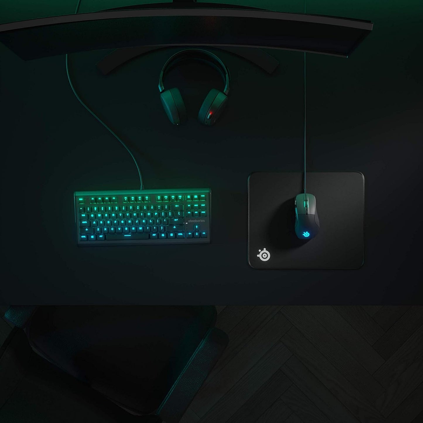 SteelSeries 63822 QcK Gaming Mouse Pad - Stitched Edge