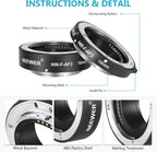 Neewer 10097596 Macro Extension Tube Set for Fujifilm X-Mount
