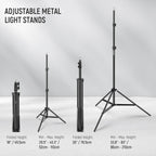 Neewer 10103701 400W Photography Lighting Kit Umbrellas LED