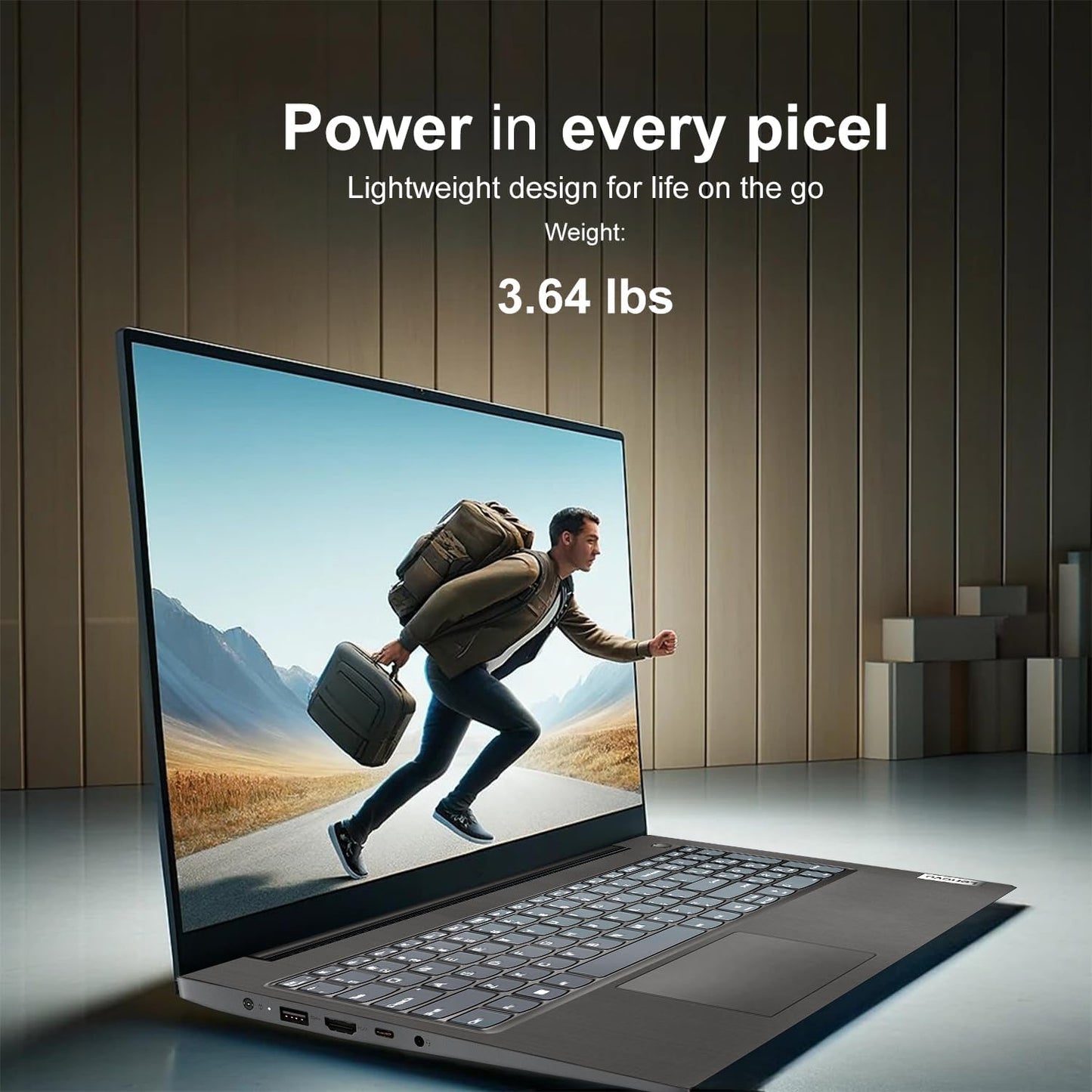 Lenovo V15 Ryzen 5 Business Laptop with WOWPC Bundle