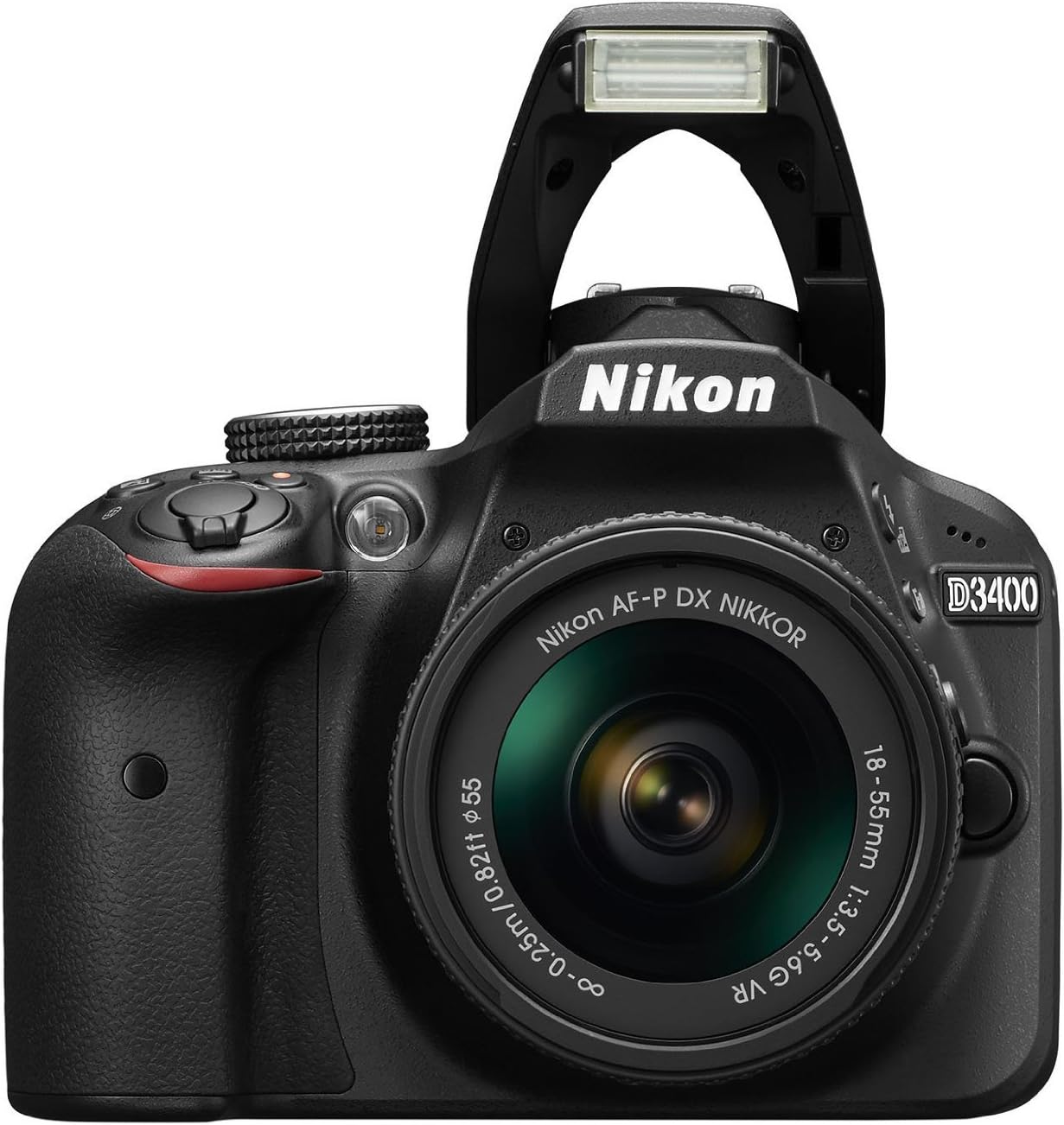Nikon nikkor D3400 DSLR 18-55mm Lens (Renewed)