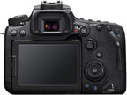 Canon EOS 90D DSLR Camera 18-55mm + Telephoto Lens Kit Renewed