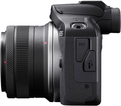 Canon EOS R100 Mirrorless Camera with 18-45mm Lens Kit(Renewed)