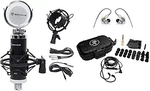 Mackie MP-360+RCM03 In-Ear Monitor Microphone Bundle