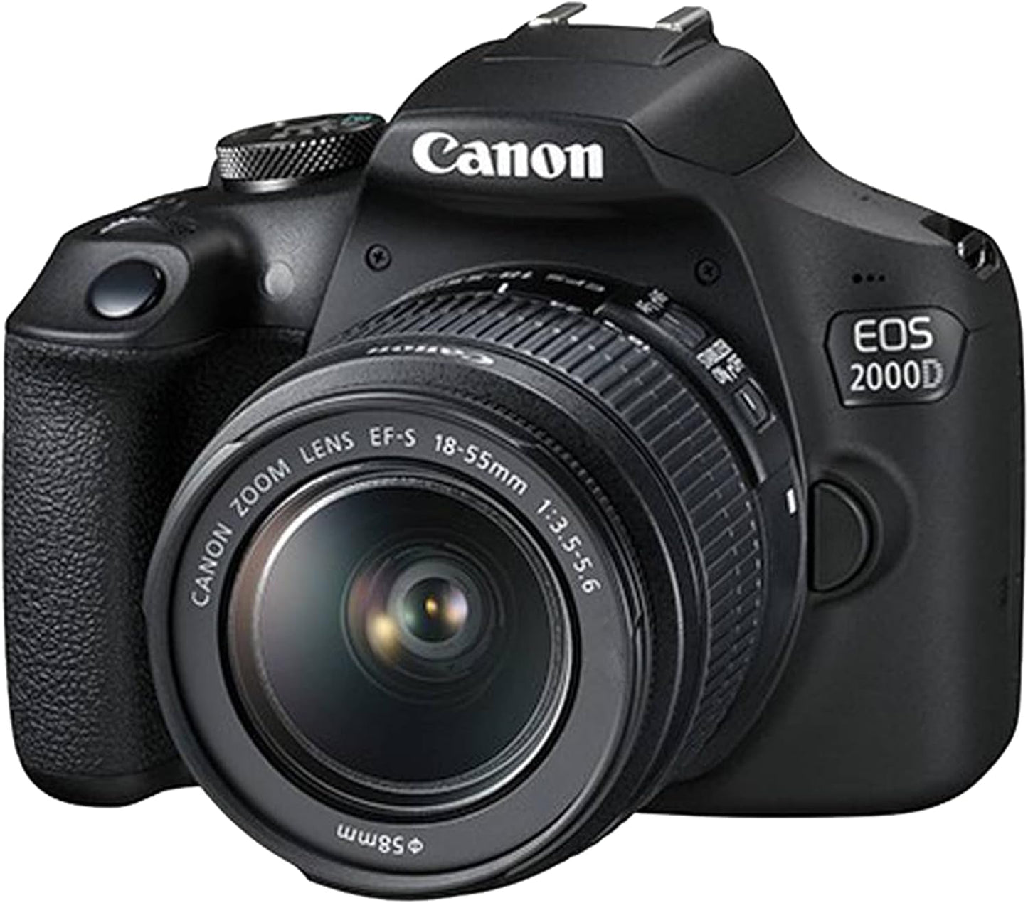 Canon 2000D Rebel T7 DSLR Camera Bundle (Renewed)