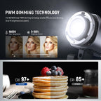 Neewer MS60 LED Video Light with App Control