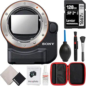 Sony E1SNLAEA4 LA-EA4 A-to E-Mount Adaptor Bundle