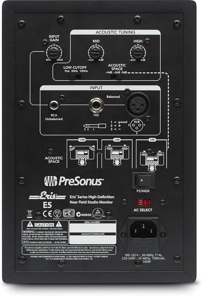 PreSonus Eris E5 5.25" Studio Monitor - Near Field