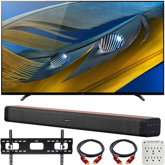 Sony XR55A80J 55" 4K OLED Smart TV Bundle