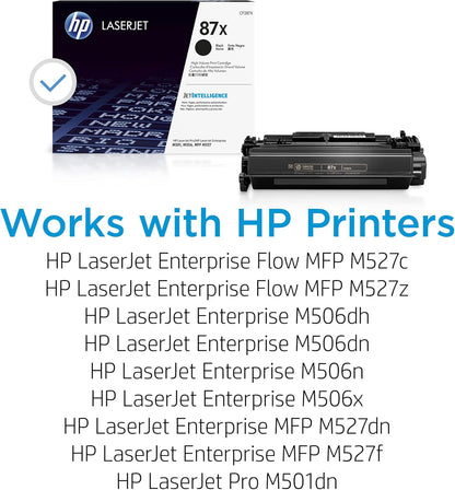 HP CF287X 87X High Yield Black Toner