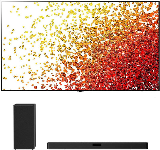 LG 86NANO90UPA 86" 4K NanoCell TV + SN5Y Soundbar (Used)