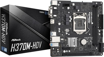 ASRock H370M-HDV LGA1151 Micro ATX Motherboard