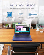 HP HP Stream 14 Student Laptop Intel N4120 16GB 64GB