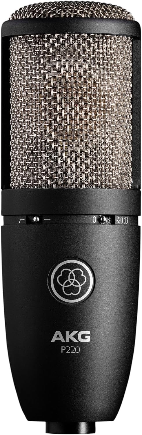 AKG P220 3101H00420 Vocal Condenser Microphone - Black