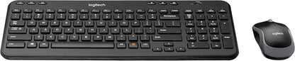 Logitech 920-003376 Wireless Keyboard Mouse Combo Renewed