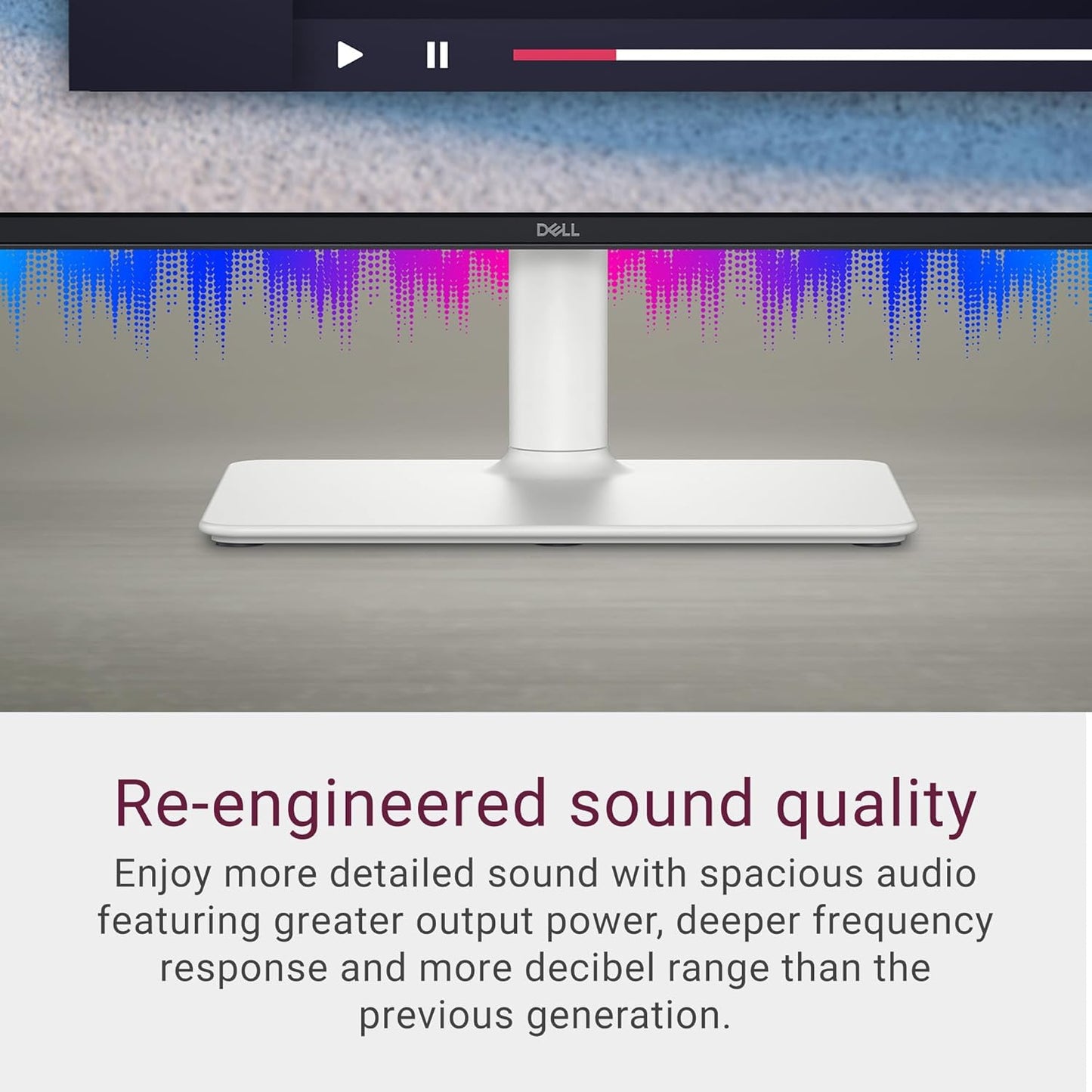 Dell S24 Inch FHD Monitor 100Hz AMD FreeSync Integrated Speakers