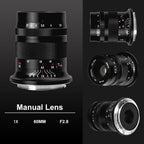Meike 60mm f2.8 APS-C Macro Lens for Canon EF-M