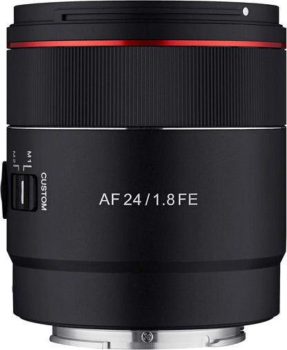 Samyang AF 24mm F1.8 FE Compact Wide Angle Lens