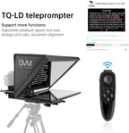 GVM Teleprompters with Carry Case and Tablet Control