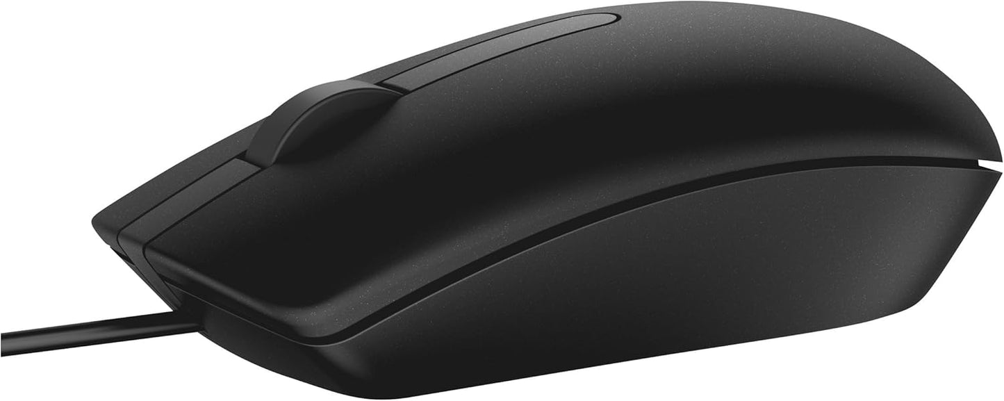 Dell MS116 275-BBCB Wired Optical Mouse - Black