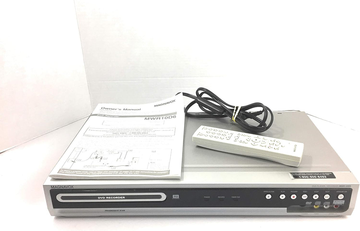 Magnavox MWR10D6 DVD Recorder - VCR Replacement