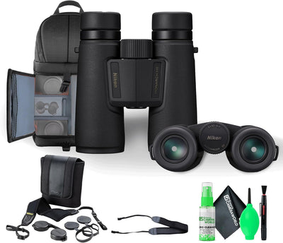 Nikon 16767 Monarch M5 8x42 Waterproof Binoculars Bundle