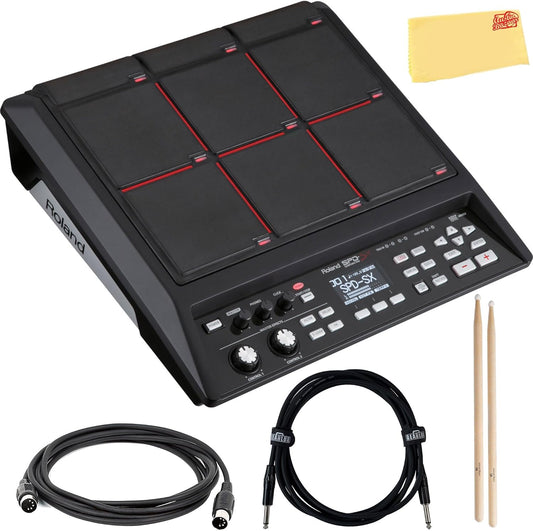 Roland SPD-SX Sampling Percussion Pad Bundle