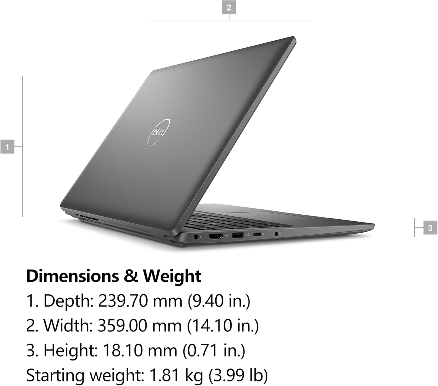 Dell 3550 Latitude 15" i5 Laptop 16GB 512GB SSD