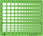 Westcott T-807 Small Ellipse Template #1