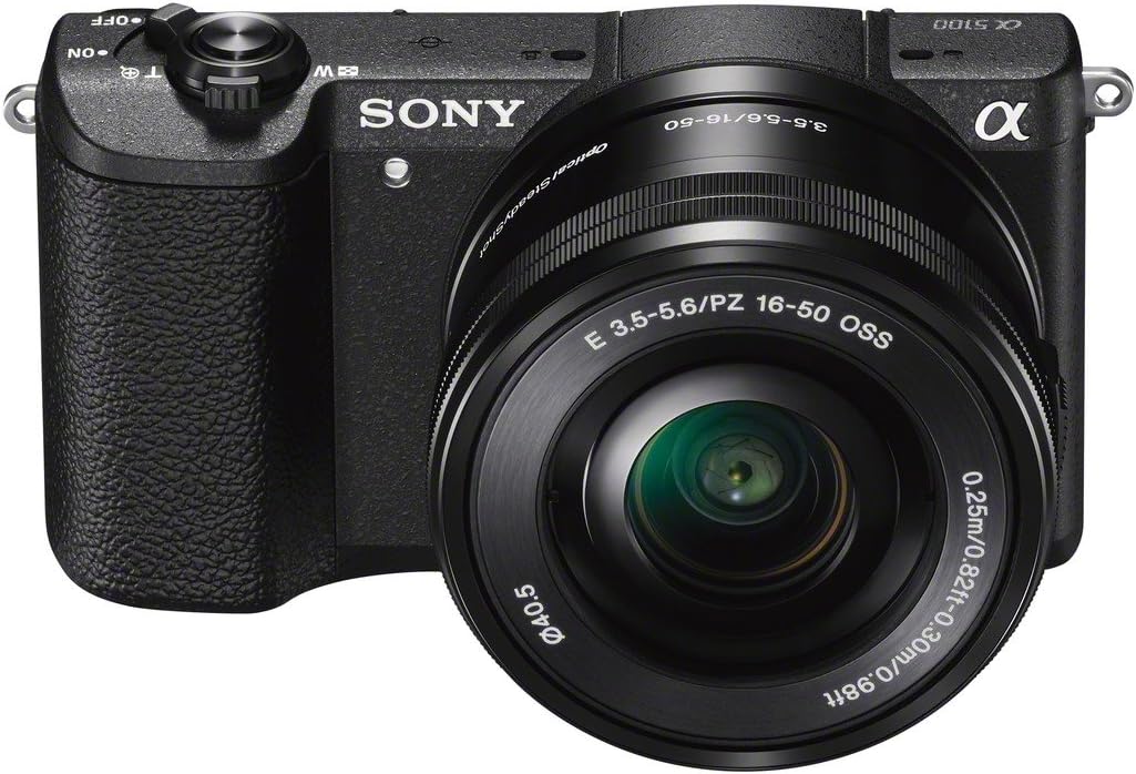Sony ILCE5100L/B a5100 16-50mm Mirrorless Camera (Renewed)