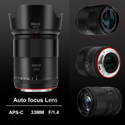 Meike 33mm F1.4 Sony E-Mount APS-C Lens