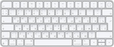 Apple Magic Keyboard Touch ID Wireless Russian White