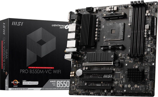 MSI 9B13-144-548 ProSeries B550M-VC WiFi Motherboard