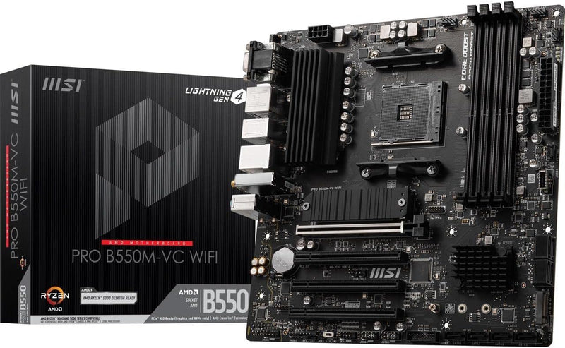 MSI 9B13-144-548 ProSeries B550M-VC WiFi Motherboard — main product image