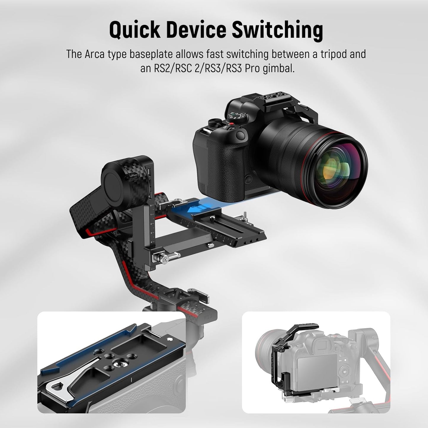 Neewer 10102813 R6/R6 Mark II Camera Half Cage Rig