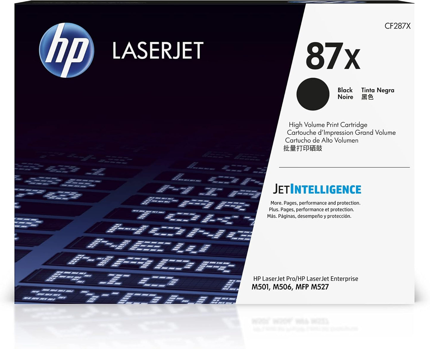 HP CF287X 87X High Yield Black Toner