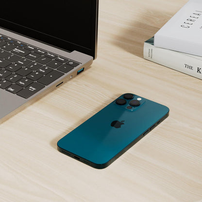 Apple A2341 iPhone 12 Pro 128GB Pacific Blue Unlocked Renewed