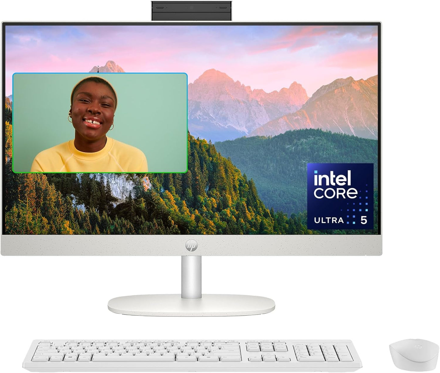 HP 9C9G0AA#ABA 24" All-in-One Desktop PC Ultra 5