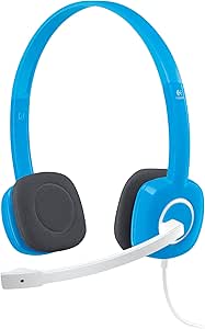 Logitech 981-000454 Stereo Headset H150 - Blue (Discontinued) — main product image