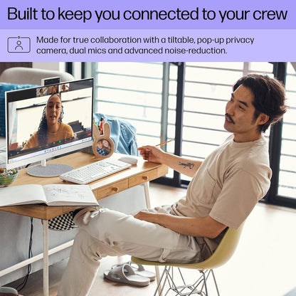 HP 27-cr0082 27" All-in-One Desktop i7 32GB 1TB SSD
