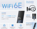 TP-Link Archer TXE50UH AXE3000 WiFi 6E USB Adapter